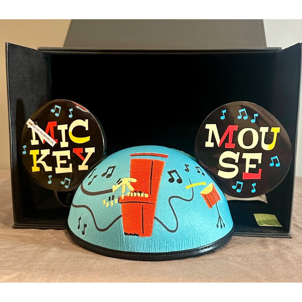 Disney Parks Designer Collection Dave Perillo Mickey Ears Collection RARE - Picture 2 of 4